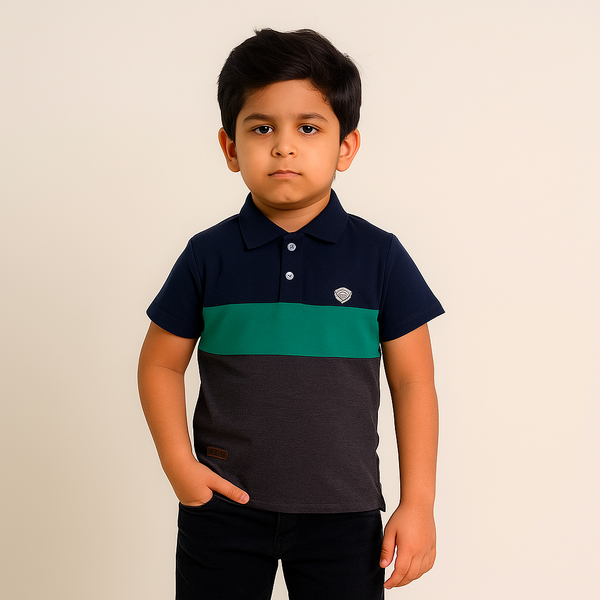Green Panel Polo 🌿29