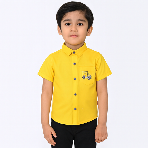 Yellow Truck Casual shirt 182