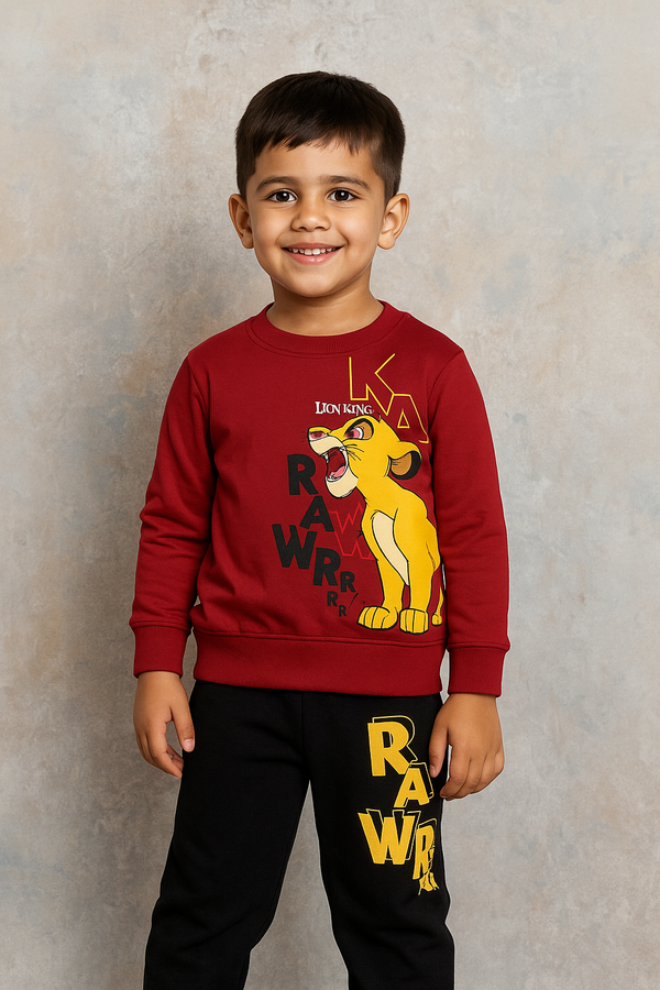 Red Fleece Pair Rawr 2pc 🌟98