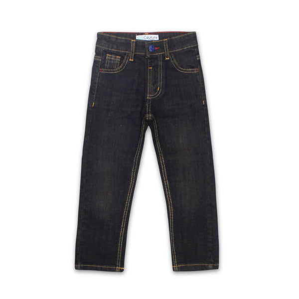 Vintage Wash Maroon Jeans Pant 34