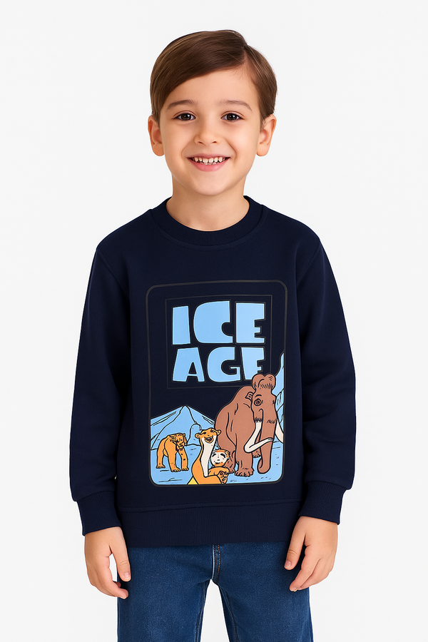 Boy Ice Age Navy Sweatshirt 227