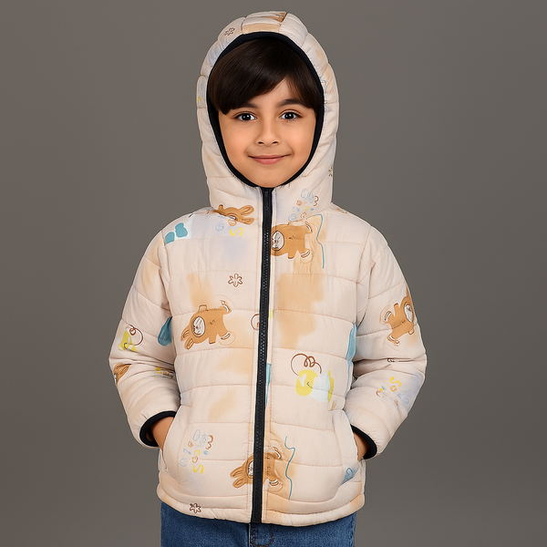 Girls Pink Play the Snow Hoodie Jacket 264