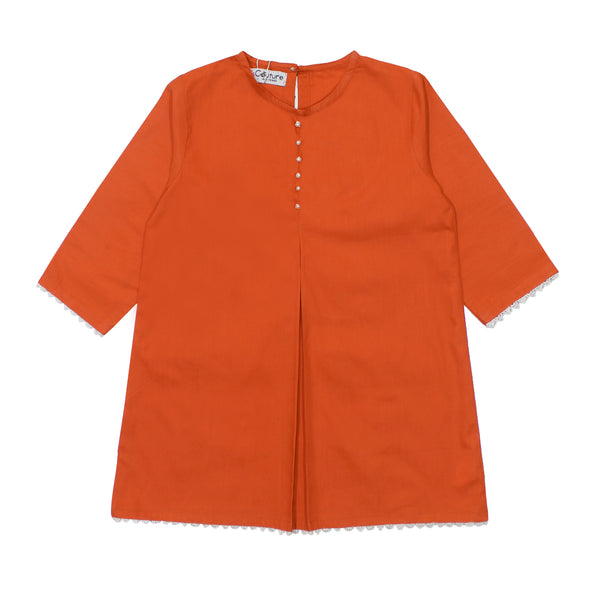 Girls Rusty Orange Top 🧡 220