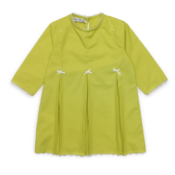 Girls Light Green Bow Top 221
