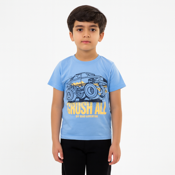 Boys Crush All Light Blue T-shirt 146