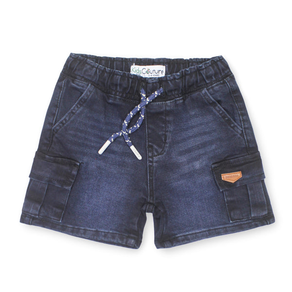 Boy Dark Blue 2 Denim Short 208