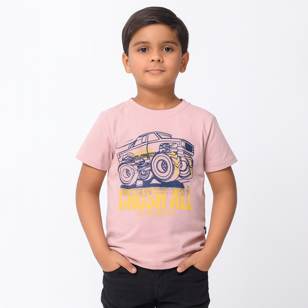 Boys Crush All Light Pink T-shirt 146