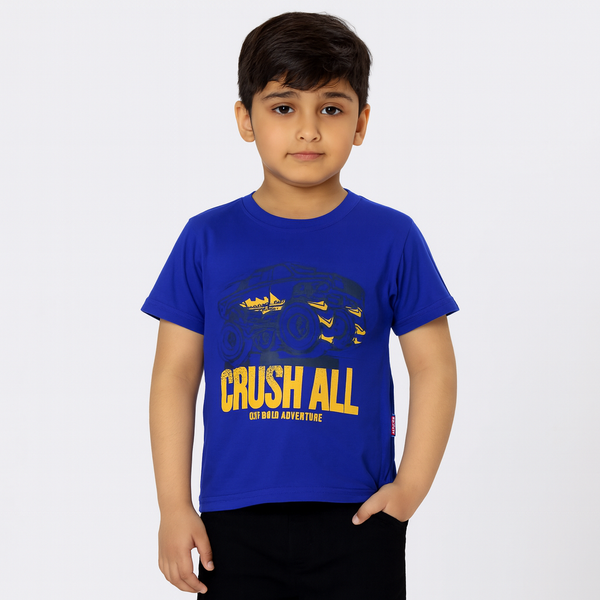 Boys Crush All Royal blue T-shirt 146