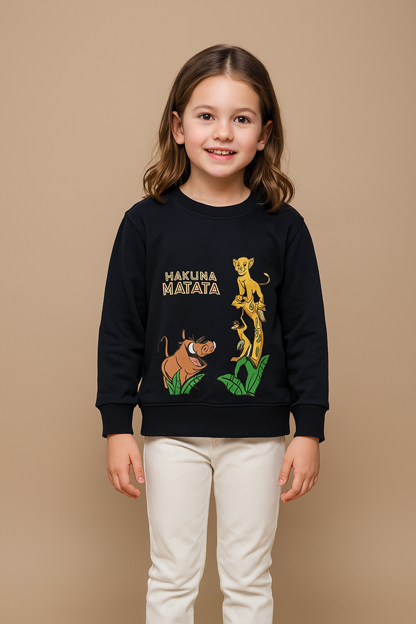 Hakuna Matata Navy Sweatshirt 🌟85