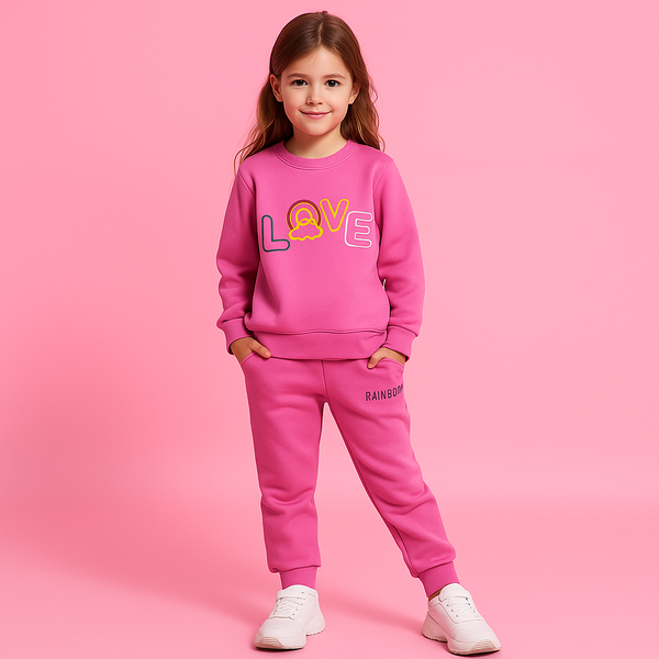 Rainbow Love Pink 2 Pc Set 🌈125