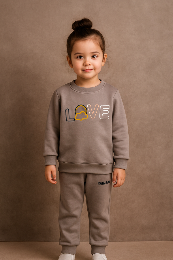 Rainbow Love Gray 2 Pc Set 🌈125