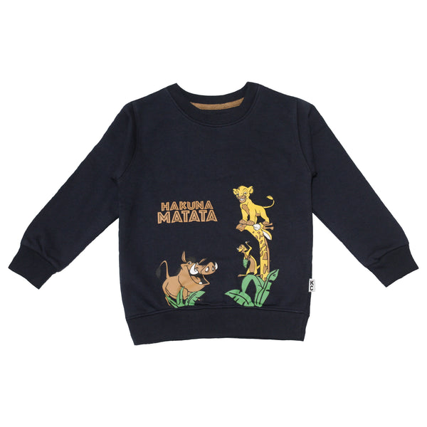 Hakuna Matata Navy Sweatshirt 🌟
