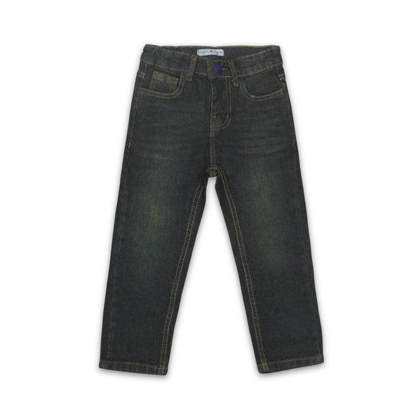 Boys Olive Green Dark Jeans 🍃110