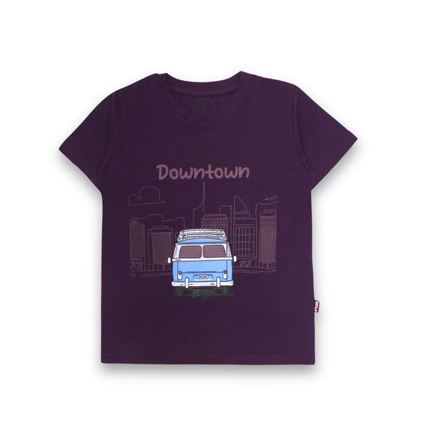 Boys Downtown Purple T-shirt 147