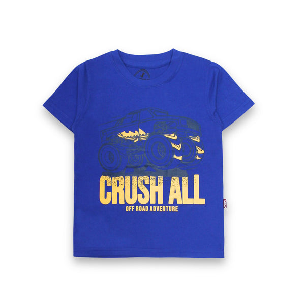 Boys Crush All Royal blue T-shirt 146