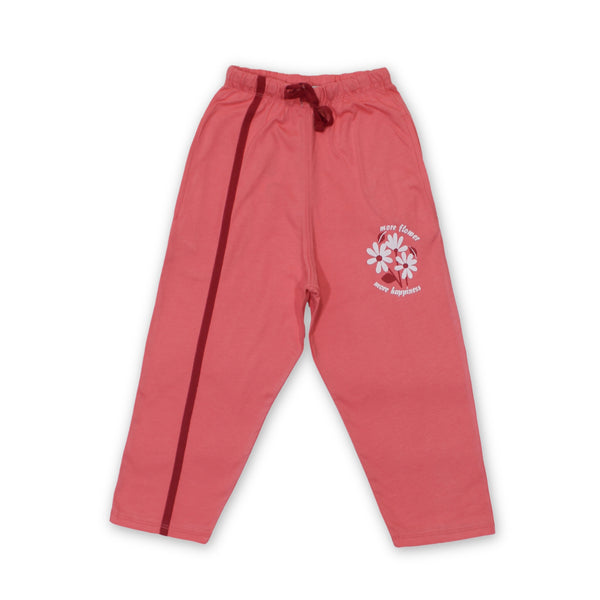 Girls Rose Pink Trouser